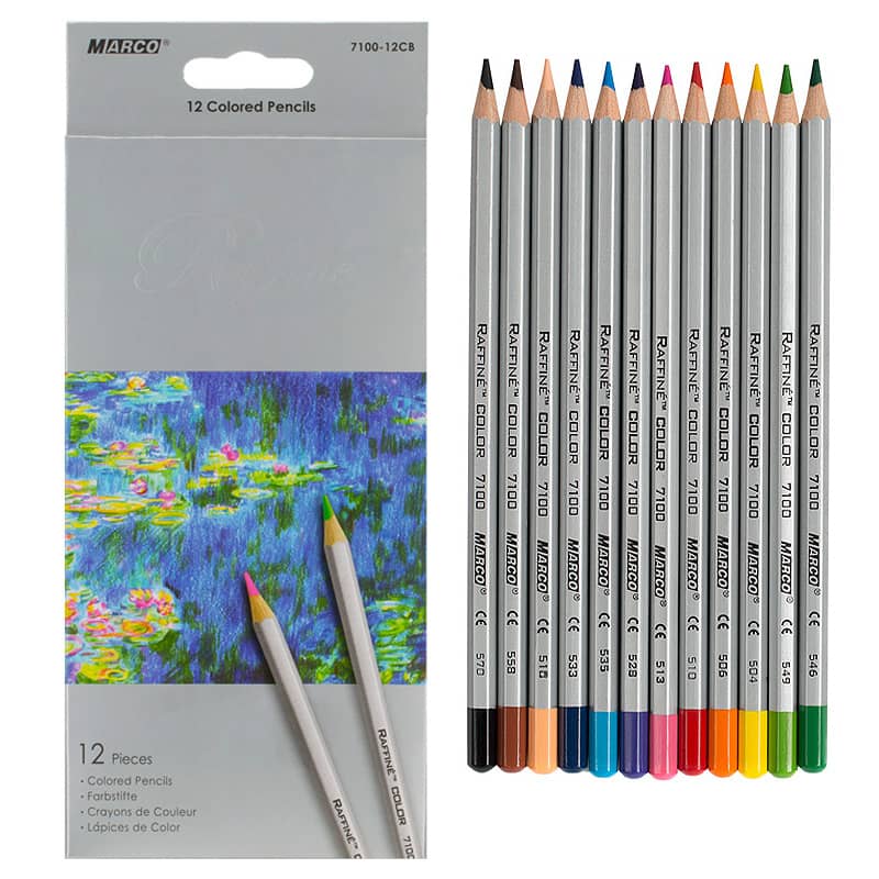 Raffiné Colored Pencils, Set of 12