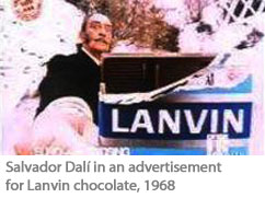 Lanvin, Slavador Dali