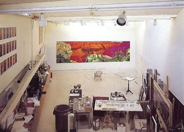 Studio of David Hockney, Painter