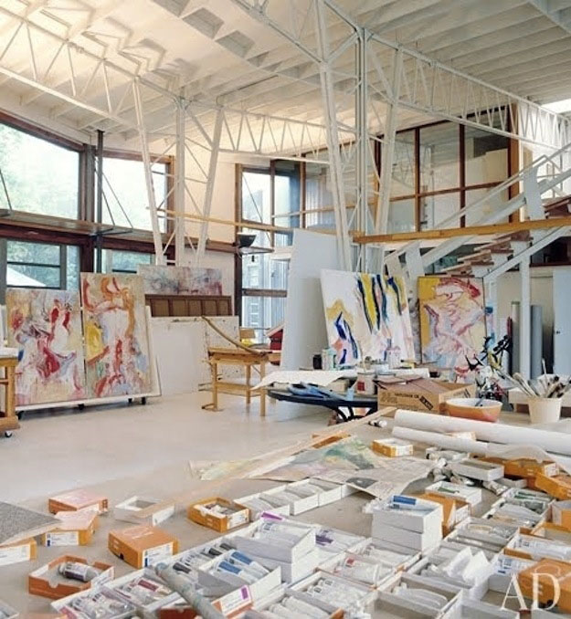 Studio of Willem de Kooning, Artist