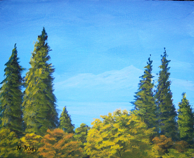 Artwork example Painted with Turner Acryl Gouache