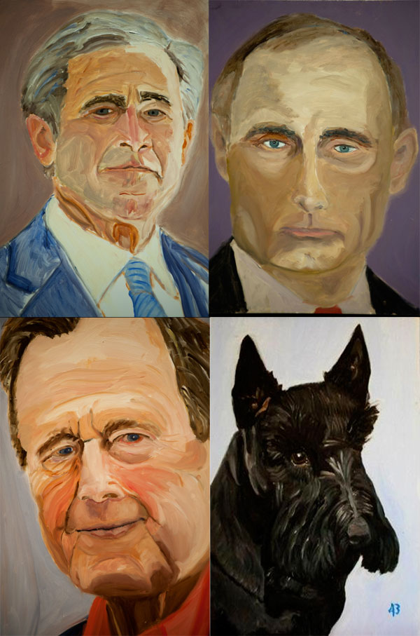 George W. Bush Paintings
