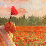 'Love in a Field of Poppies' by Christopher Clark