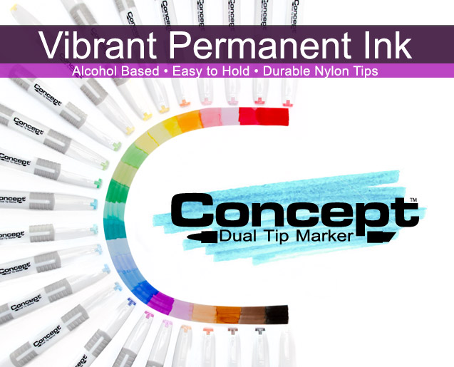 Concept - Dual Tip Marker