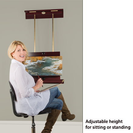 Adjustable Wall Easels for painting, display and photo