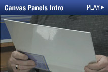 Watch Wilson Bickford's Free Demo Video about his Signature Series Canvas Panels.