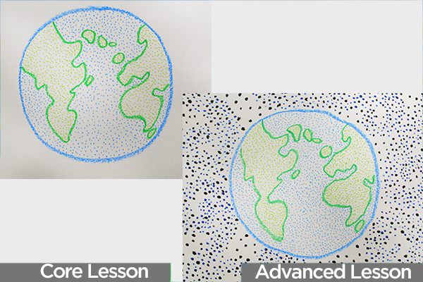 Earth Day Dots