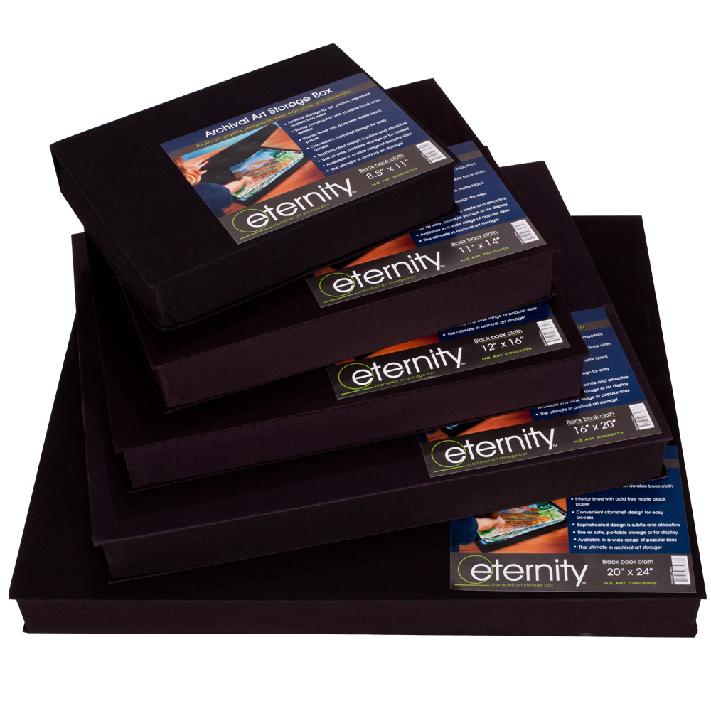 Eternity Archival Clamshell Art Storage Boxes