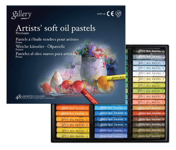 Mungyo Gallery Artists Soft Oil Pastels Set of 48