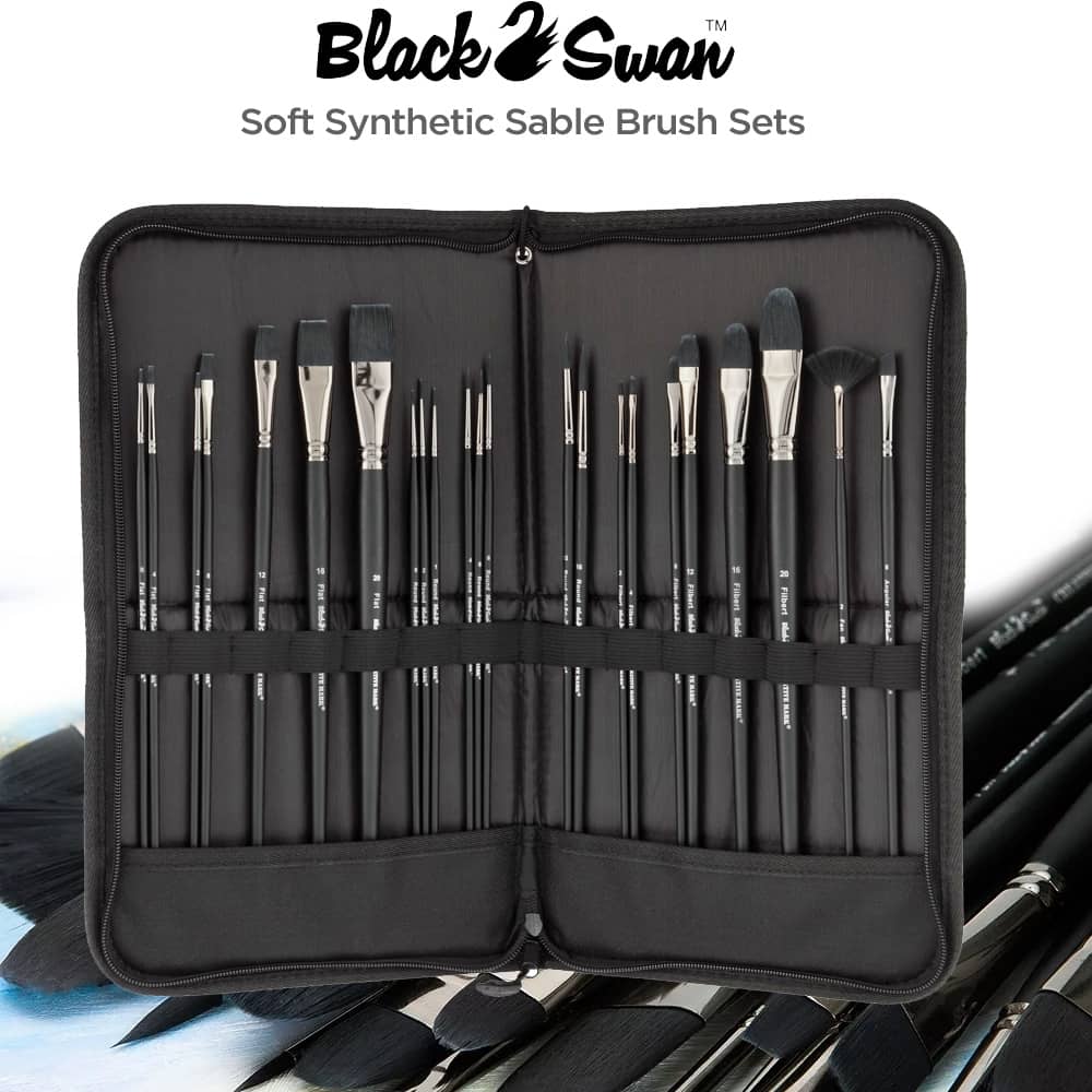 Black Swan Professional Brush Set of 23