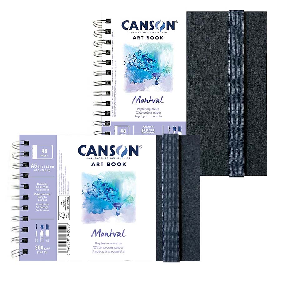 Canson Montval Spiral Watercolor Pads
