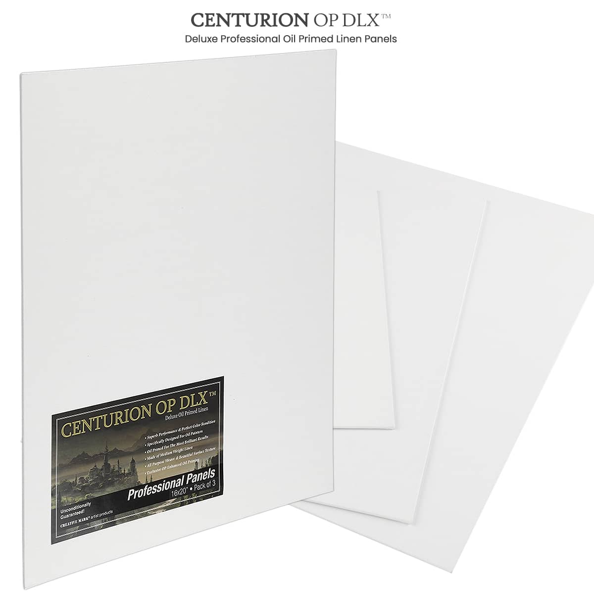Centurion OP DLX Professional Oil Primed Archival Linen Panels