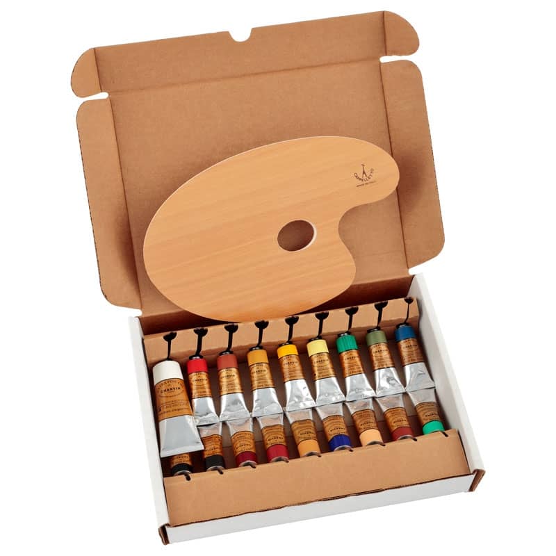 Charvin Professional Extra-Fine Oils, Cezanne Inspired Palette Set