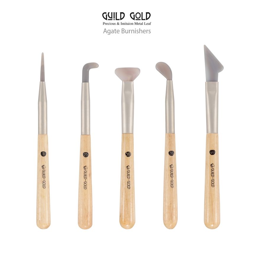 Guild-Gold Agate Burnishers