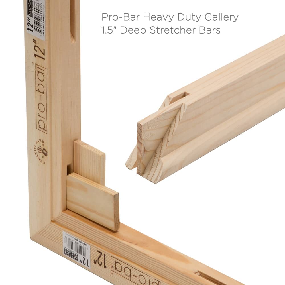 Pro-Bar Heavy Duty Gallery Wood Stretcher Bars