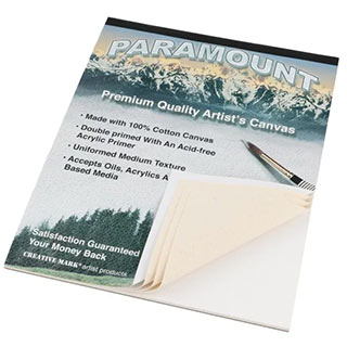 Paramount Universal Primed Cotton Canvas Pads
