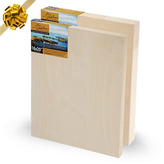 DaVinci Pro Birch Wood Painting Panels