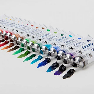 Maries Extra Fine Watercolor Set of 18 12ml Tubes