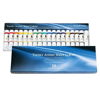 Turner Concentrated Artists' Professional Watercolor Set of 18