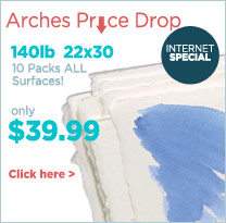 Arches Watercolor Papers On Sale