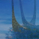 'The Last Giraffe by' Izya Schlosberg