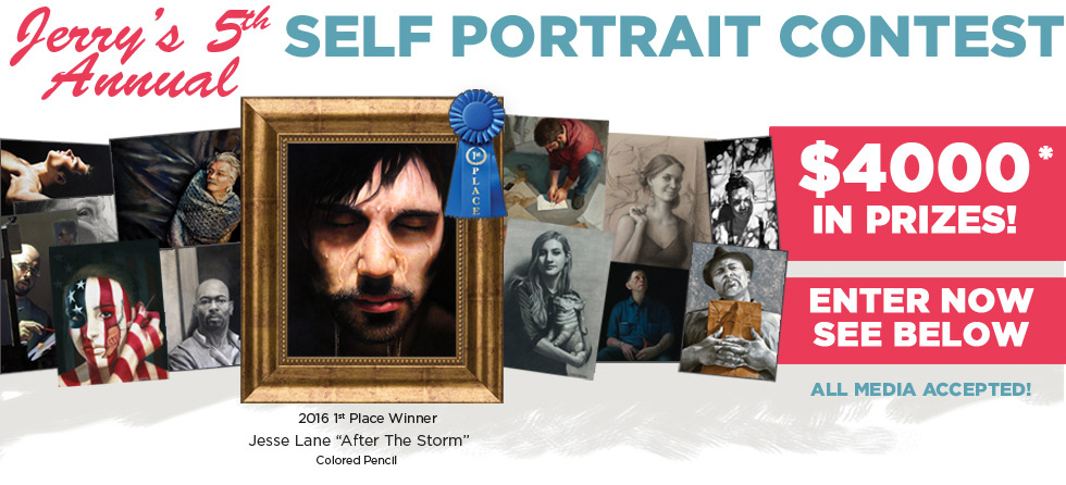 2017 Fifth Annual Jerrys Artarama Self Portrait Contest