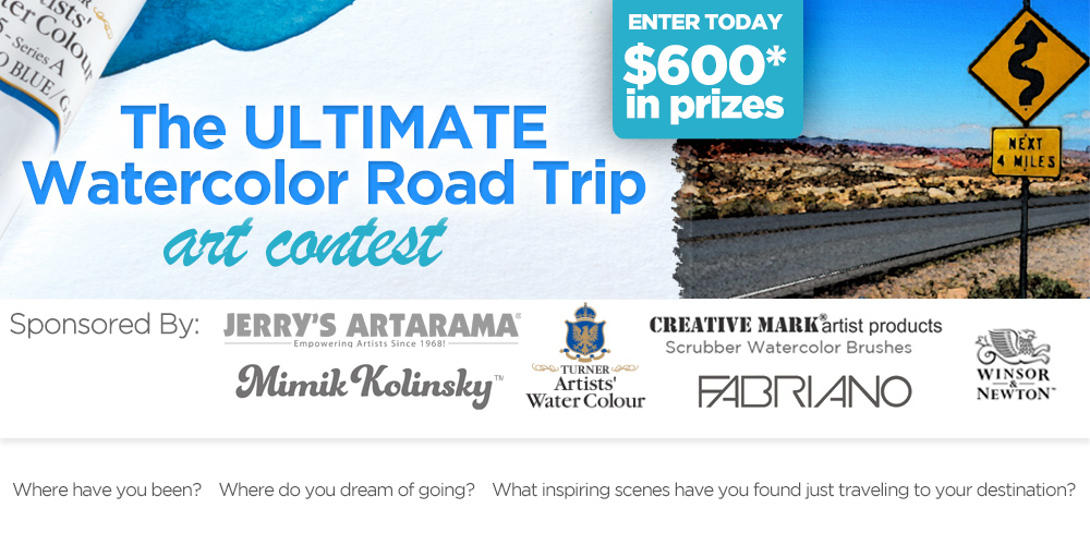 Watercolor Roadtrip Contest