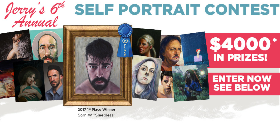 2018 Sixth Annual Jerrys Artarama Self Portrait Contest