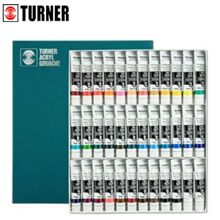 Turner Acryl Gouache Artist Acrylic Set of 36 20 ml tubes