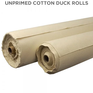 Unprimed Cotton Duck Blankets