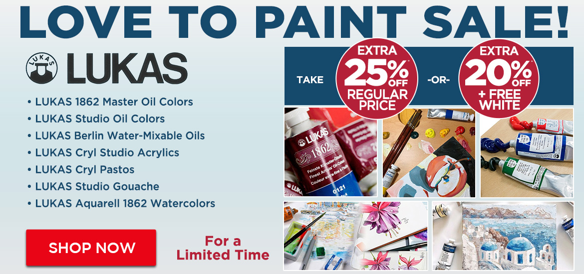 Lukas Professional Paints On Sale Only At Jerry's!