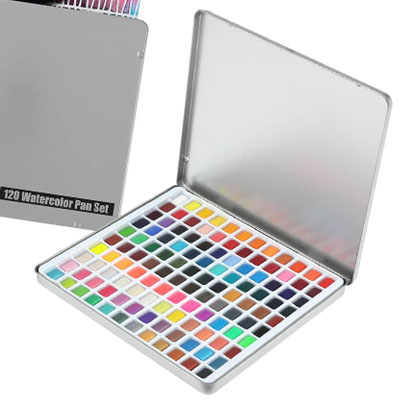 Creative Inspirations Watercolor Pan Set of 120 Colors