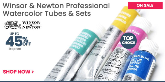 Winsor & Newton Professional Watercolors 45% off List