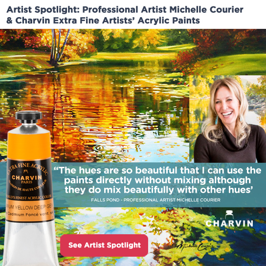 Artist Spotlight Michelle Courier Charvin Acrylics