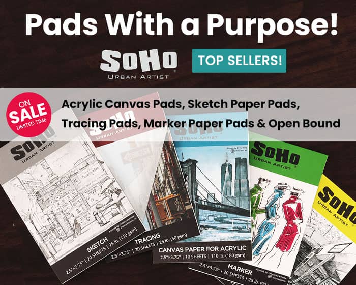 Pads With A Purpose, ALL NEW From SoHo