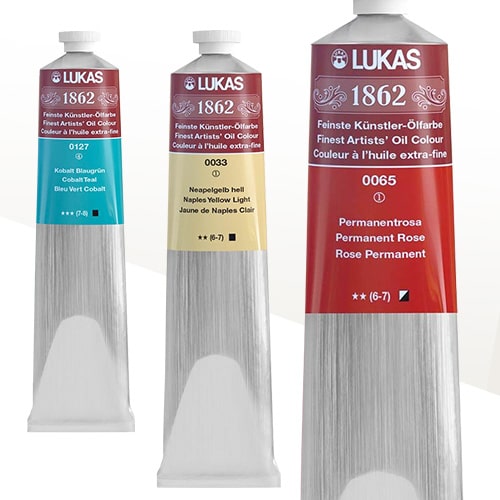 LUKAS 1862 Professional Artist Oil Colors - New colors in 200ml 