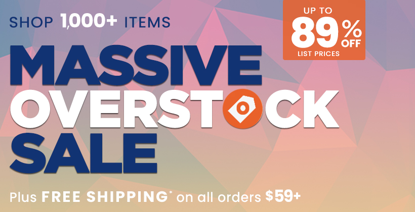 MASSIVE Reduction Sale on Overstocks and Clearance Items