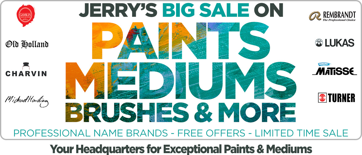 Paints and Mediums On Sale