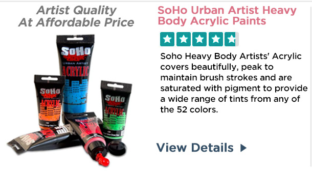 SoHo Urban Artist Heavy Body Acrylic Paints