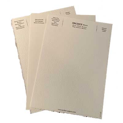 Arches Watercolor Paper 3 Pack