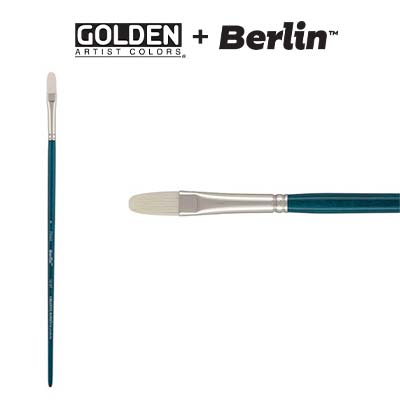 Berlin Acrylic Long Handle Filbert #12 Brush