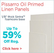 Pissarro Oil Primed Linen Panels