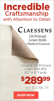 Claessens Oil Primed Linen Rolls