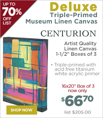 Centurion Artist Quality Linen Canvas