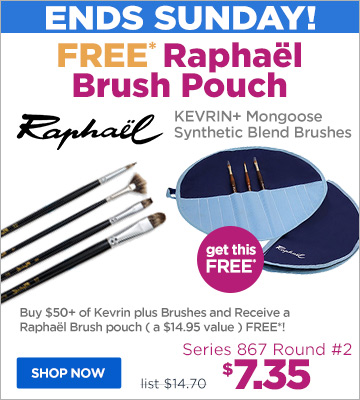 Raphaël KEVRIN+ Mongoose Synthetic Blend Brushes