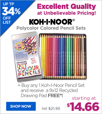 Koh-I-Noor Polycolor Colored Pencil Sets