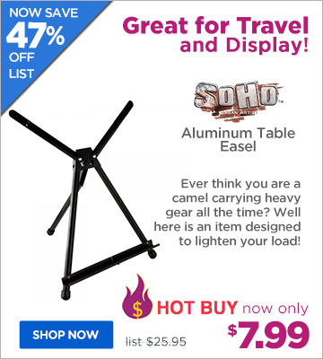 SoHo Aluminum Table Easel