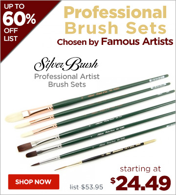 Silver Brush Professional Artist Brush Sets