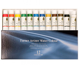 Concentrated Artists' Professional Watercolor Set of 18
