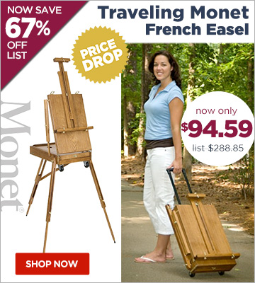  Traveling Monet French Easel 